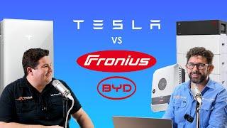 Tesla Powerwall 3 vs Fronius & BYD