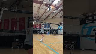 Outside hitter training at Tstreet Volleyball Club