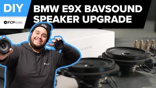 BMW 3-Series BAVSound Speaker Upgrade DIY (2006-2013 BMW E92 & E93 325i, 328xi, 330i, 335i)