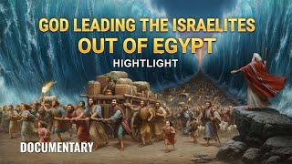 God Leading the Israelites Out of Egypt