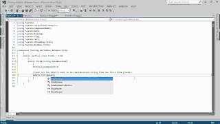 C# Tutorial 5: CSharp Passing Data Between Forms