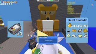 Completing Science bear quest line *Translator* | Bee Swarm Simulator