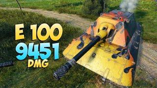 E 100 - 4 Kills 9.4K DMG - Volume! - World Of Tanks