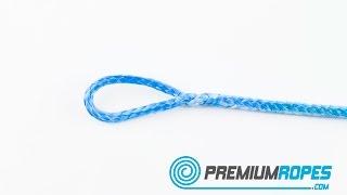 7.2.1 Lock splice in single braided Dyneema rope (both ends free)