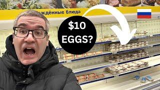 What Does $100 buy in Russian Supermarket?