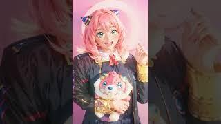 Anya Forger Cosplay Animation #shorts #anime #anya #dayoftheanswer