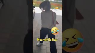 other members vs lisa  #blackpink #lisa #jisoo #jennie #rosé #shorts