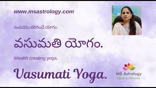 Vasumati Yoga - Wealth creating yoga. #MSastrology #vasumatiyoga #wealthyoga