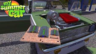 ECU (ABS, TCS, ESP) POŁACZONE Z TURBOCHARGEREM - My Summer Car #51 | Radex