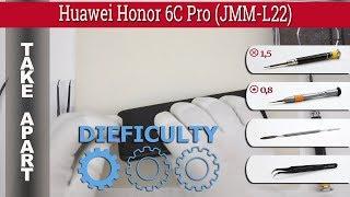 Huawei Honor 6C Pro (JMM-L22)  Teardown Take apart Tutorial