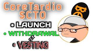 Satoshi App's $CTO Token Listing, Withdrawal & Vesting Schedule || New Update