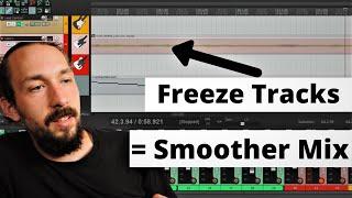 Freeze Your Tracks to Speed up Your DAW