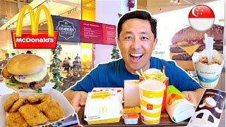 Trying Singapore McDonald's First Time!  McDonald's In Different Countries!