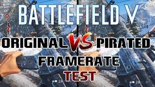 BATTLEFIELD V Original VS Pirated Performance Test on Geforce 940MX