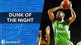 7DAYS EuroCup, Dunk of the night: JaJuan Johnson, Darussafaka Istanbul