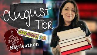 AUGUST TBR  What I'm reading for Garbaugust & Battleathon Readathon // horror & smut