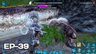 Ark Mobile Giganotosaurus Taming & Hunting (Without Any Trap) | Redwood Hardcore-Brutal | Ep - 39