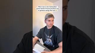 Wenn man in der Schularbeit seinen besten Freund anschaut  | Fionntime