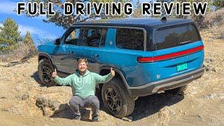 Rivian R1S Quad-Motor Full In-Depth Driving Review