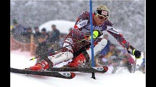 Bib 47: Mario Matt wins slalom (Kitzbühel 2000)