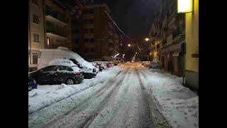 ARQUATA SCRIVIA SOTTO LA NEVE