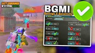 BGMI Best Settings & Sensitivity to Improve Headshots and Hip-Fire  | PUBG MOBILE / BGMI