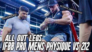 ALL OUT LEGS! IFBB Pro's - Andre Deiu - Mens Physique vs Jamie Do Rego - 212