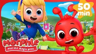 The Fun Zone! | Morphle and the Magic Pets | Available on Disney Junior and Disney+