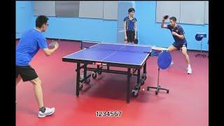 [Table tennis]World champion Zhang Jike demonstrates many details in forehand training.