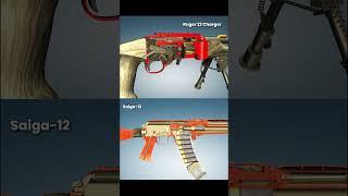 Ruger 22 Charger Vs Saiga 12