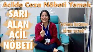 CEZA NÖBETİ YEDİM | acil sarı alan nöbeti | intörn günlükleri vlog