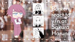 Bonten react to F y/n as Sakura Haruno! Бонтен реагирует на т/и это Сакура Харуно!