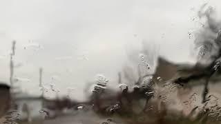 Rain in car/ Relaxing sound/ASMR sound