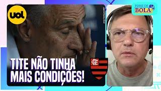 MAURO CEZAR: TITE JÁ NÃO TINHA CONDIÇÕES NO FLAMENGO! NA COLETIVA ELE NÃO SE AJUDOU!