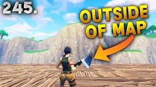 LEFT OUTSIDE OF MAP..!! Fortnite Daily Best Moments Ep.245 (Fortnite Battle Royale Funny Moments)