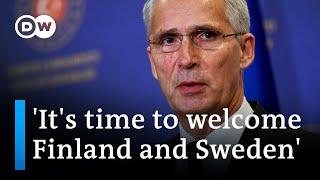 NATO chief Stoltenberg urges Turkey to endorse Finland, Sweden accession | DW News