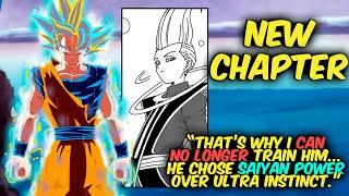 Whis EXPLAINS why he DOESN'T WANT TO TRAIN Goku anymore! (Chapter 104)