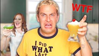 Trying Mamrie Hart's Cocktails (got way too drunk)