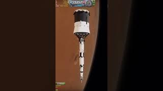 Just a normal Mars landing... #ksp  #shorts #SaturnV