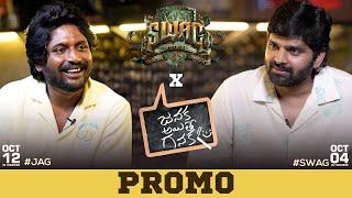 JAG x SWAG Chit - Chat Promo - Sree Vishnu | Suhas | Sangeerthana |  Sandeep Bandla | Dil Raju