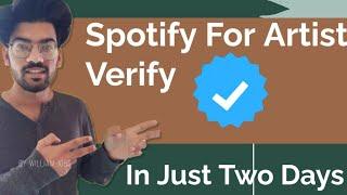 How to get blue tick on Spotify for Artist ️ | Aamir Naik