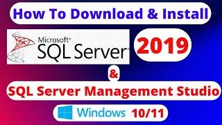 How to Download and Install Microsoft SQL Server 2019 Free | Microsoft SQL Server 2019 Installation