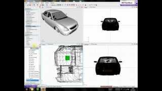 делаем номера для авто в zmodeler