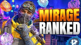 High Skill Mirage Ranked Gameplay - Apex Legends (No Commentary)