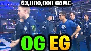 OG vs EG (Game 3) $3,000,000 Top-3 Confirmed! TI9  Dota 2 1