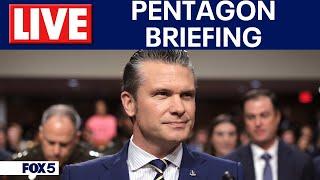 LIVE: Pentagon holds briefing on US bombing Iran nuclear sites | FOX 5 DC