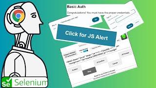 Selenium and C# Windows Forms: Handling Basic Authentication and JS Alerts Tutorial