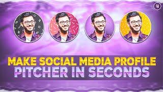 How To Make Social Media Profile Pictures On Pfp Maker | Instagram Trending Profile Photo Tutorial