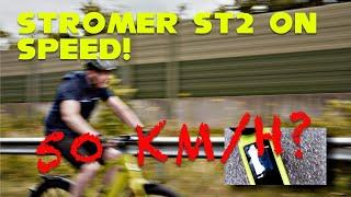 Stromer ST2  Testfahrt Pinion Gates Speedpedelec HS Bike ‍️  50 km/h schnell?