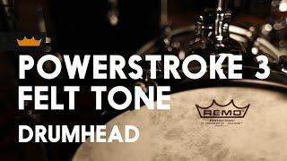 Powerstroke 3 Felt Tone Drumhead | Remo